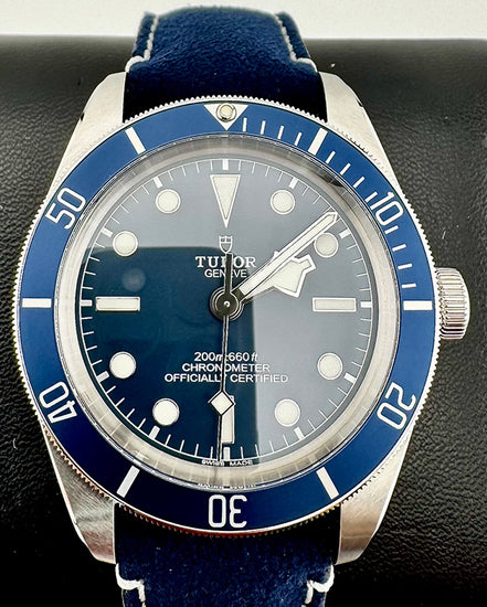 No Reserve - 2024 Tudor Black Bay 58 39MM Blue Dial Textile Strap (79030B)