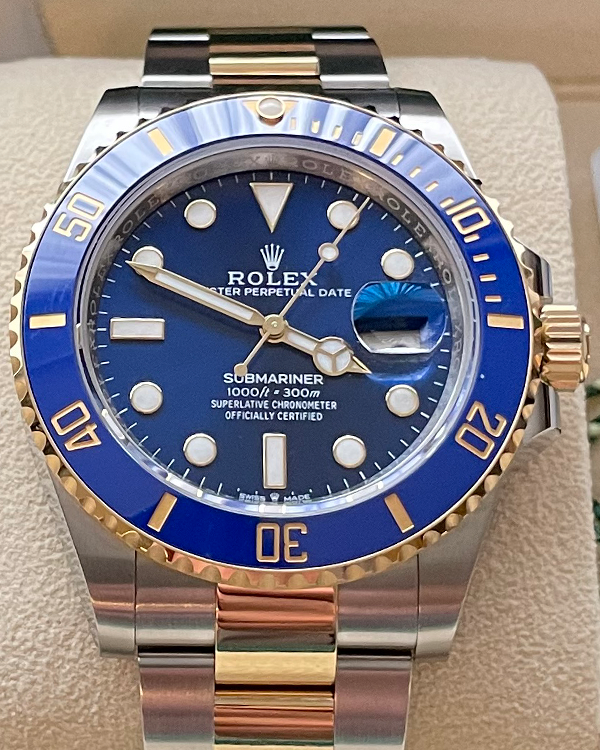 2024 Rolex Submariner Date "Bluesy" 41MM Blue Dial Two-Tone Oyster Bracelet (126613LB)