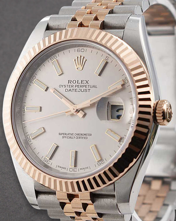 2022 Rolex Datejust 41MM Sundust Dial Two-Tone Jubilee Bracelet (126331)