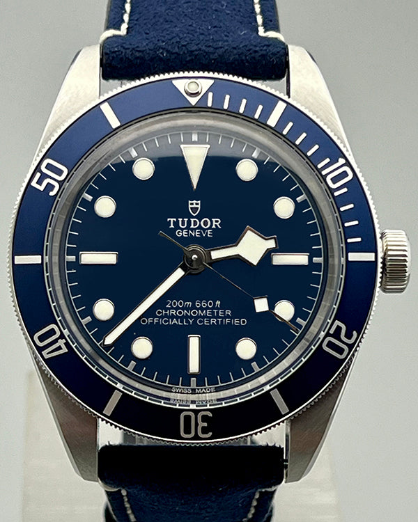 No Reserve - 2020 Tudor Black Bay Fifty-Eight 39MM Blue Dial Textile Strap (79030B)