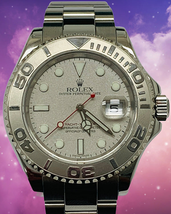 Rolex Yacht-Master 40MM Silver Dial Oyster Bracelet (16622)