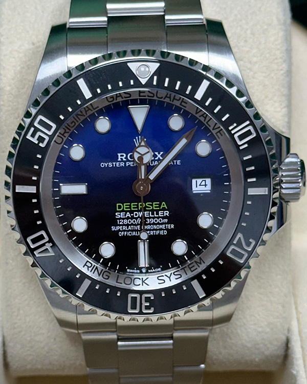 2023 Rolex Sea-Dweller Deepsea "James Cameron" 44MM D-Blue Dial Oyster Bracelet (136660)