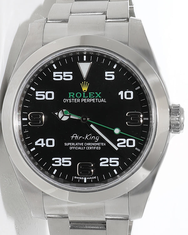 2023 Rolex Air-King 40MM Black Dial Oyster Bracelet (116900)