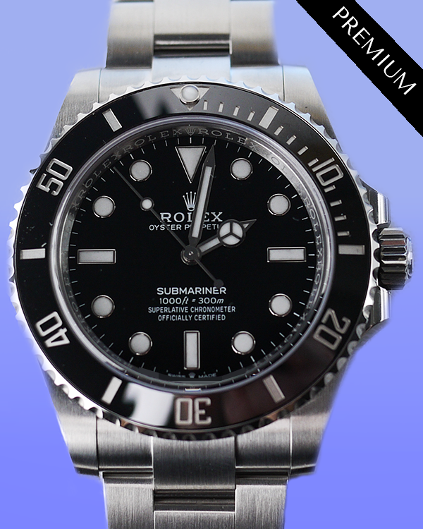 2024 Rolex Submariner No Date 41MM Black Dial Oyster Bracelet (124060)