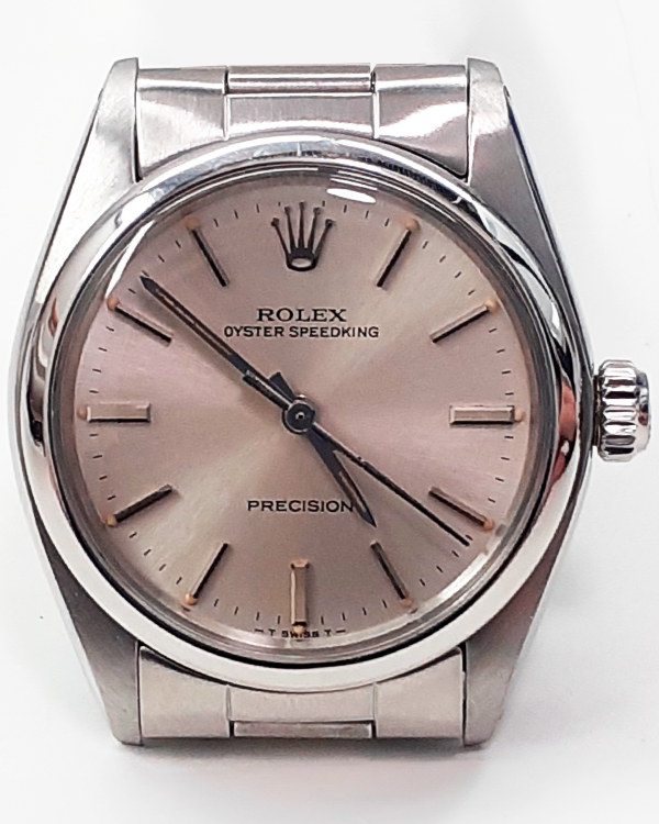 Rolex Oyster Speedking 31MM Silver Dial Steel Bracelet (6430)