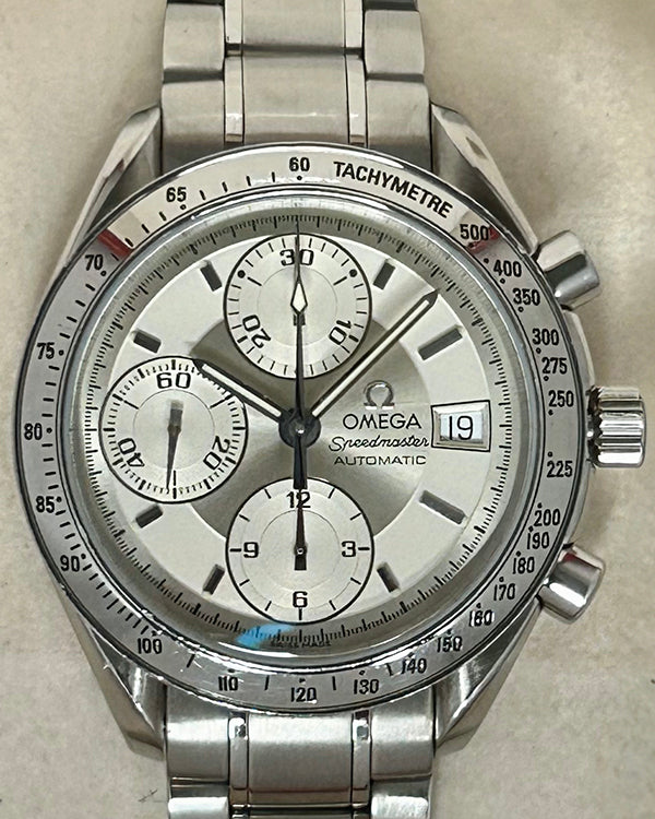 2003 Omega Speedmaster Date 39MM Silver Dial Steel Bracelet (3513.30.00)