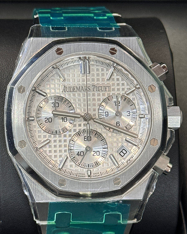 Audemars Piguet Royal Oak Chronograph 41MM Silver Dial Steel Bracelet (26240ST.OO.1320ST.07)