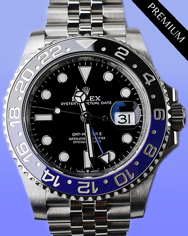 2024 Rolex GMT-Master II "Batgirl" 40MM Black Dial Jubilee Bracelet (126710BLNR)