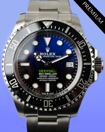 2024 Rolex Sea-Dweller Deepsea "James Cameron" 44MM D-Blue Dial Oyster Bracelet (136660)