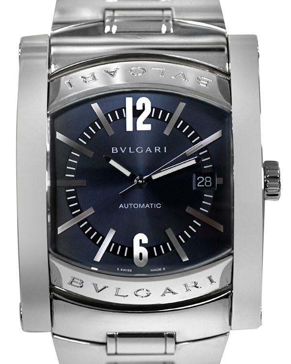 Bvlgari Assioma 38MM Gey  Dial Steel Bracelet (AA48S)