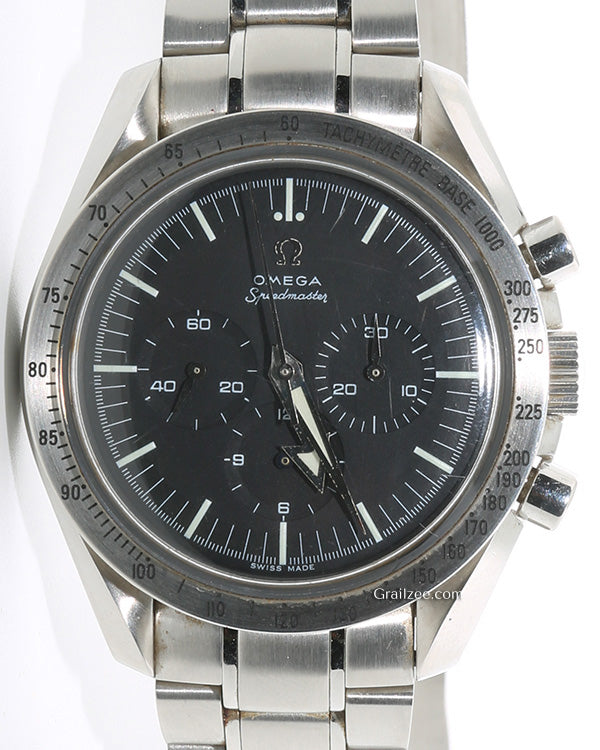 Omega Speedmaster Broad Arrow 42MM Black Dial Steel Bracelet (3594.50.00)