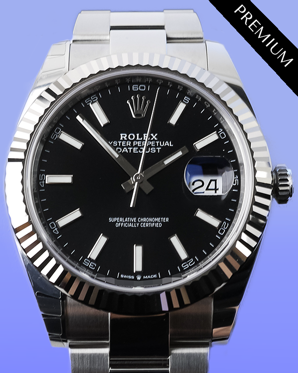 2024 Rolex Datejust 41MM Black Dial Oyster Bracelet (126334)