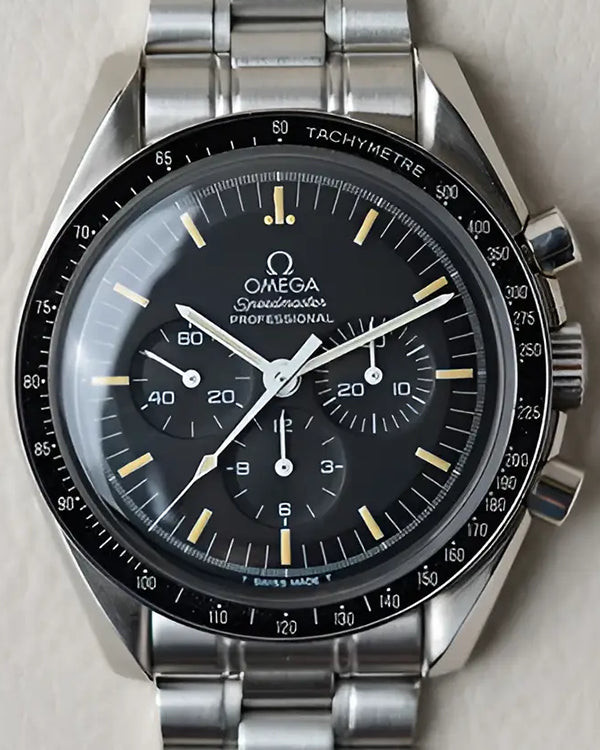 Omega Speedmaster Professional Moonwatch 42MM Black Dial Steel Bracelet (3590.50)