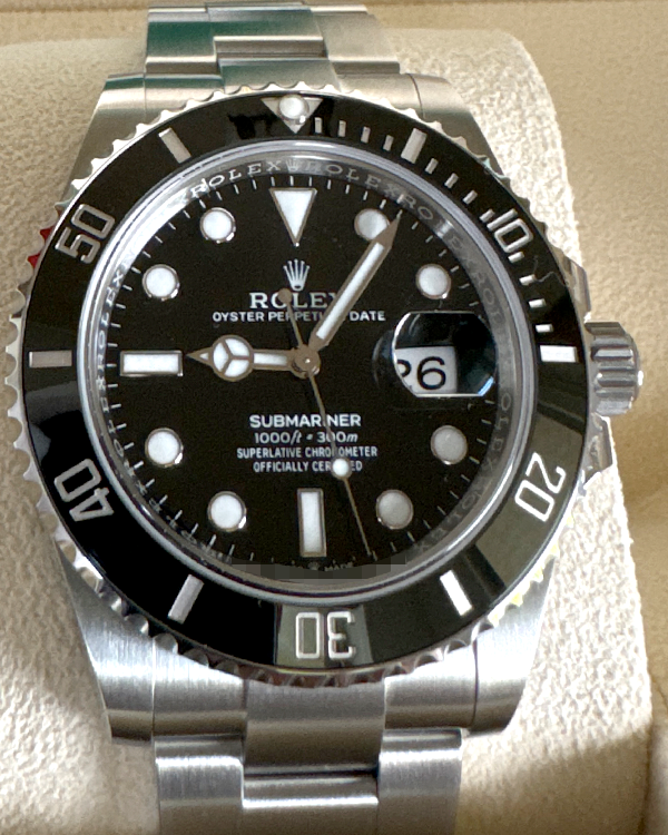 2024 Rolex Submariner 41MM Black Dial Oyster Bracelet (126610LN)