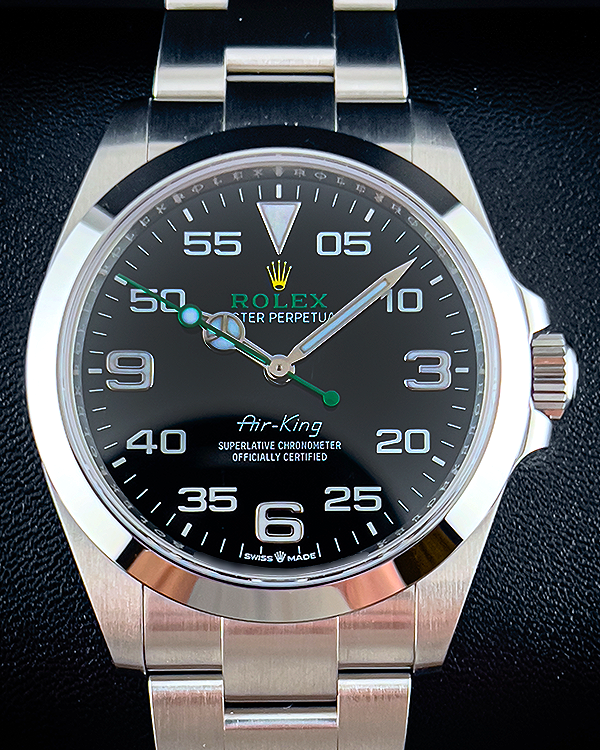 2022 Rolex Air-King 40MM Black Dial Oyster Bracelet (126900)