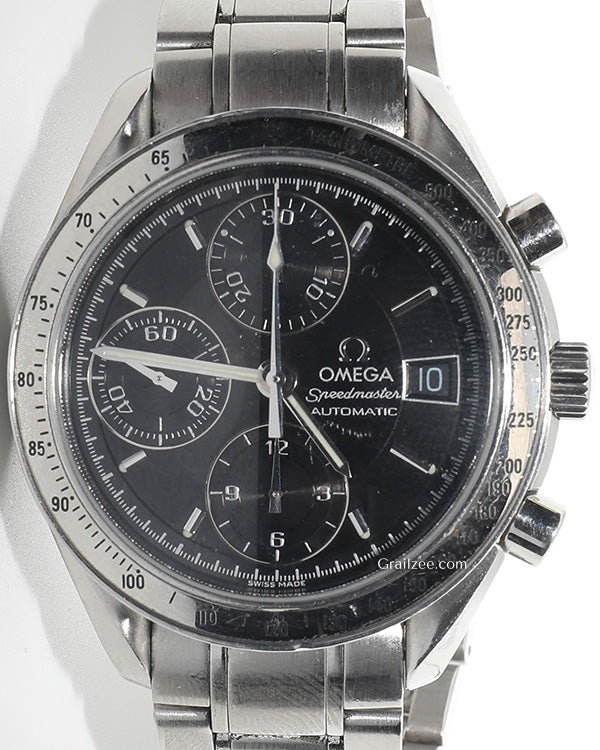 Omega Speedmaster Date 39MM Black Dial Steel Bracelet (3513.50.00)