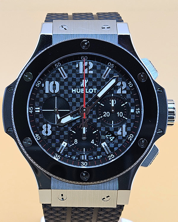 Hublot Big Bang 44MM Black Dial Rubber Strap (301.SB.131.RX)