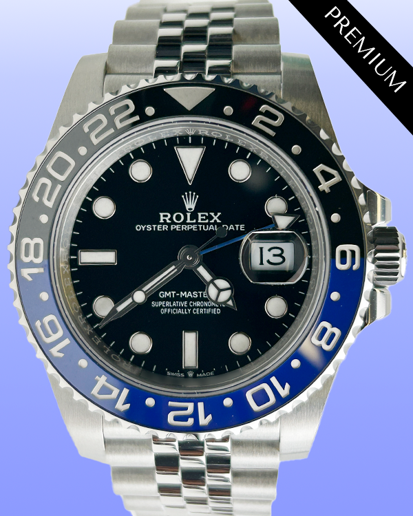 2024 Rolex GMT-Master II "Batgirl" 40MM Black Dial Jubilee Bracelet (126710BLNR)