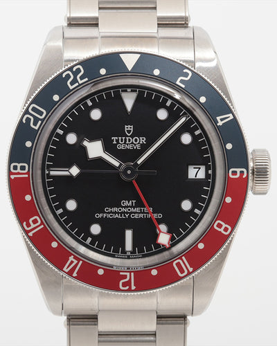 2020 Tudor Black Bay GMT "Pepsi" 41MM Black Dial Steel Bracelet (79830RB)