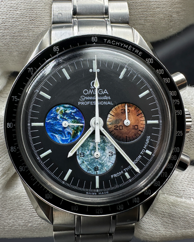 Omega Speedmaster Professional Moonwatch "From The Moon To Mars" 42MM Black Dial Steel Bracelet (3577.50.00)