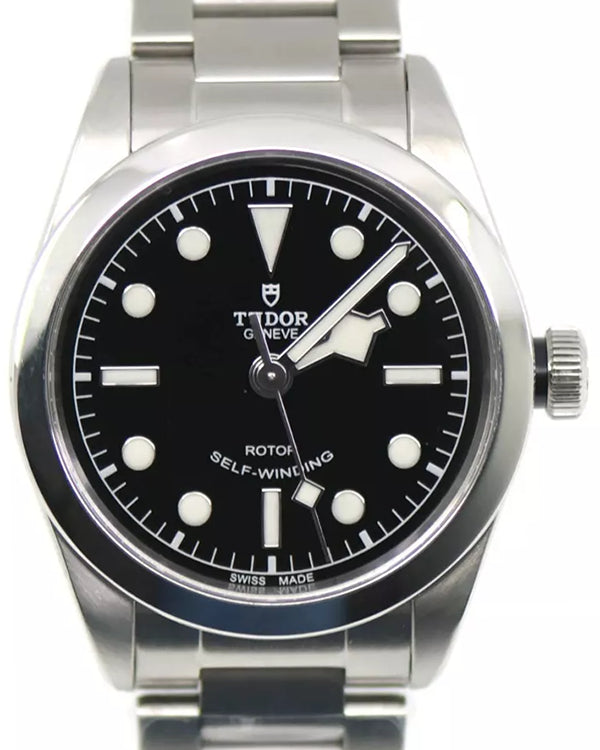 2020 Tudor Black Bay Heritage 36MM Black Dial Steel Bracelet (79500)