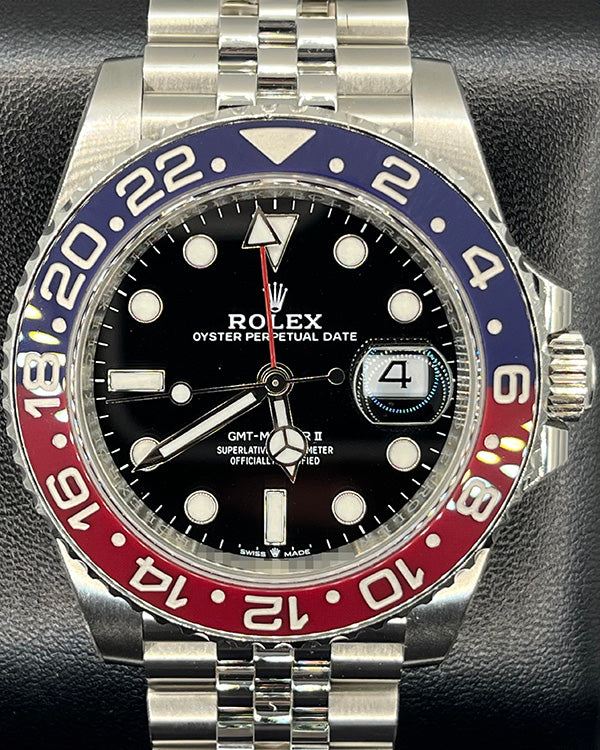 2020 Rolex GMT-Master II "Pepsi" 40MM Black Dial Jubilee Bracelet (126710BLRO)