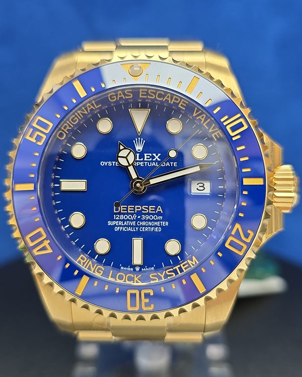 2024 Rolex Sea-Dweller Deepsea 44MM Blue Dial Oyster Bracelet (136668LB)