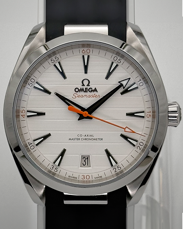 Omega Seamaster Aqua Terra 150M 41MM Silver Dial Rubber Strap (220.12.41.21.02.002)