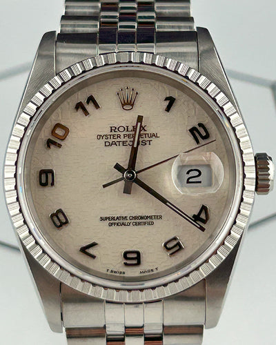 1992 (X Serial) Rolex Datejust 36MM Cream Jubilee Dial Jubilee Bracelet (16220)