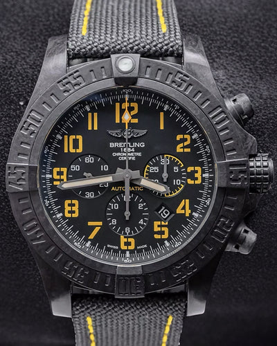 Breitling Avenger Hurricane USA L.E. 50MM Black Dial Textile Strap (XB01701A/BF92)