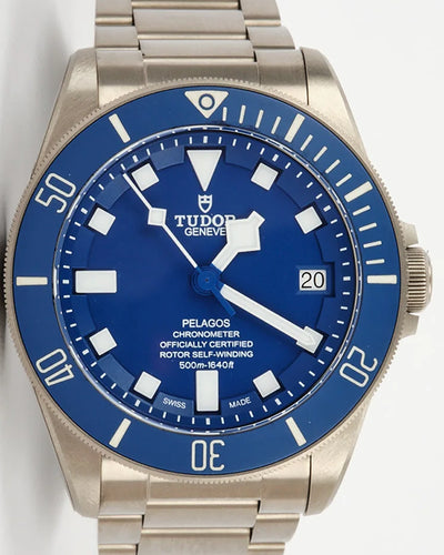 2023 Tudor Pelagos 42MM Blue Dial Titanium Bracelet (25600TB)