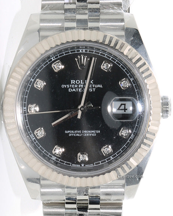 2022 Rolex Datejust II 41MM Black Dial Jubilee Bracelet (126334)