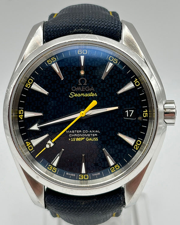 Omega Seamaster Aqua Terra "James Bond Spectre" L.E. 41.5MM Blue Dial Textile Strap (231.10.42.21.03.004)