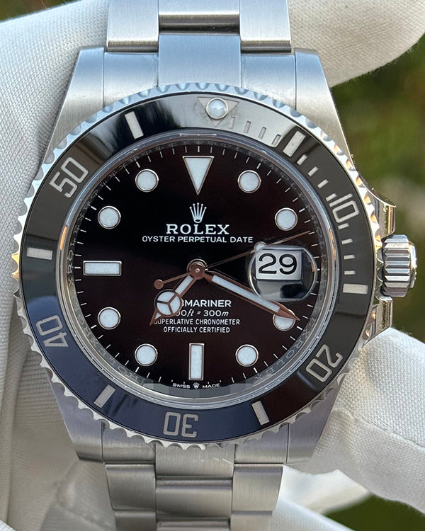 Rolex Submariner 41MM Black Dial Steel Bracelet (126610LN)