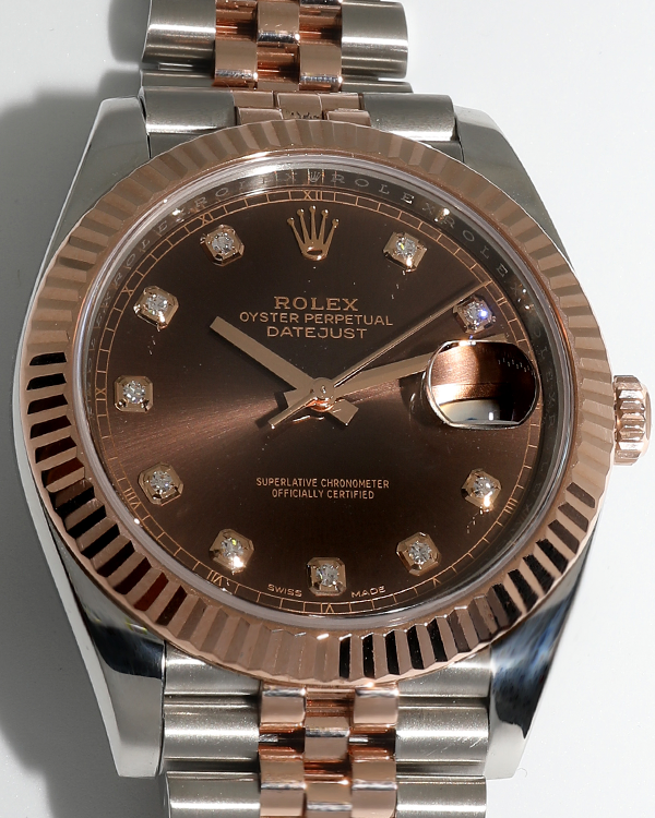 2018 Rolex Datejust 36MM Chocolate Dial Two-Tone Jubilee Bracelet (126331)