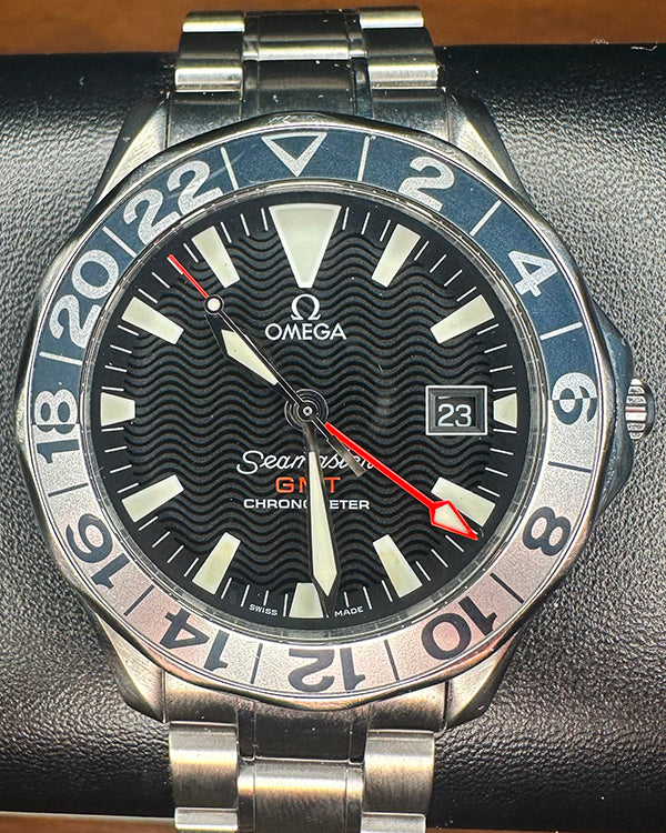 Omega Seamaster GMT 50th Anniversary 41MM Black Dial Steel Bracelet (2534.50.00)