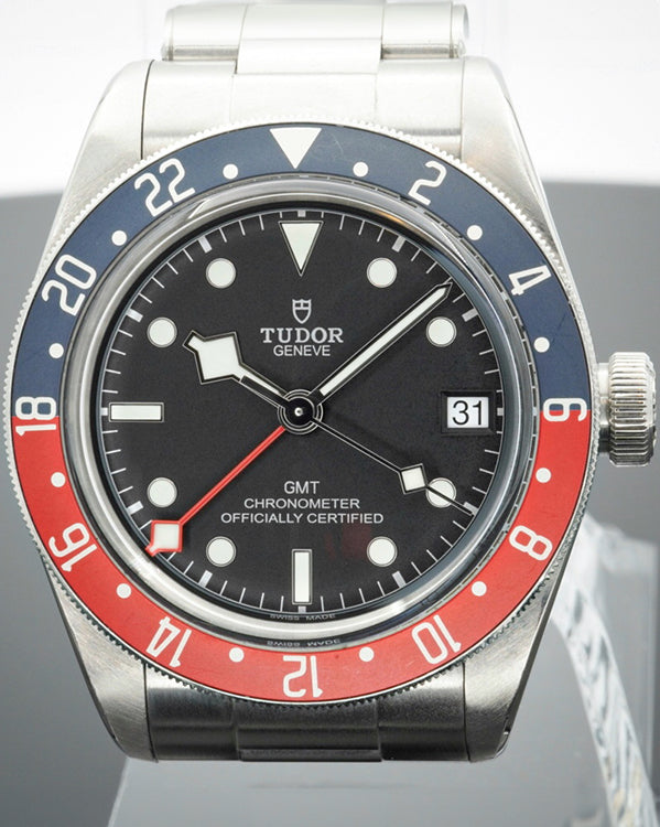 2021 Tudor Black Bay GMT "Pepsi" 41MM Black Dial Steel Bracelet (79830RB)