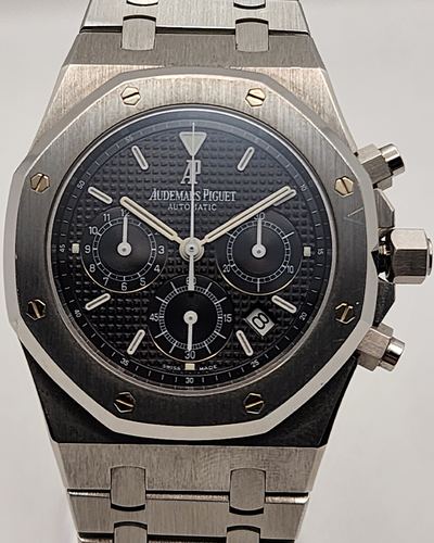 Audemars Piguet Royal Oak Chronograph 39MM Black Dial Steel Bracelet (25860ST.OO.1110ST.03)