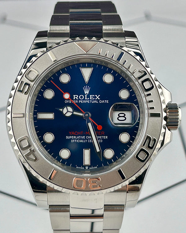2020 Rolex Yacht-Master 40MM Blue Dial Oyster Bracelet (126622)