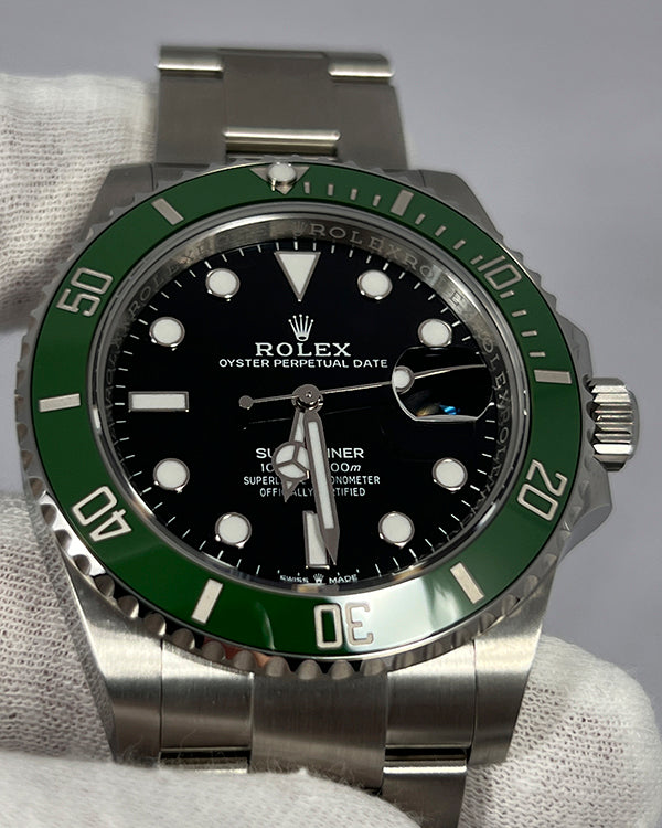 2022 Rolex Submariner Date "Starbucks" 41MM Black Dial Oyster Bracelet (126610LV)
