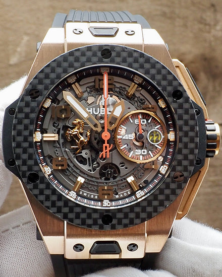 Hublot Big Bang Ferrari L.E. 45MM Skeleton Dial Rubber Strap (401.00.0123.VR)