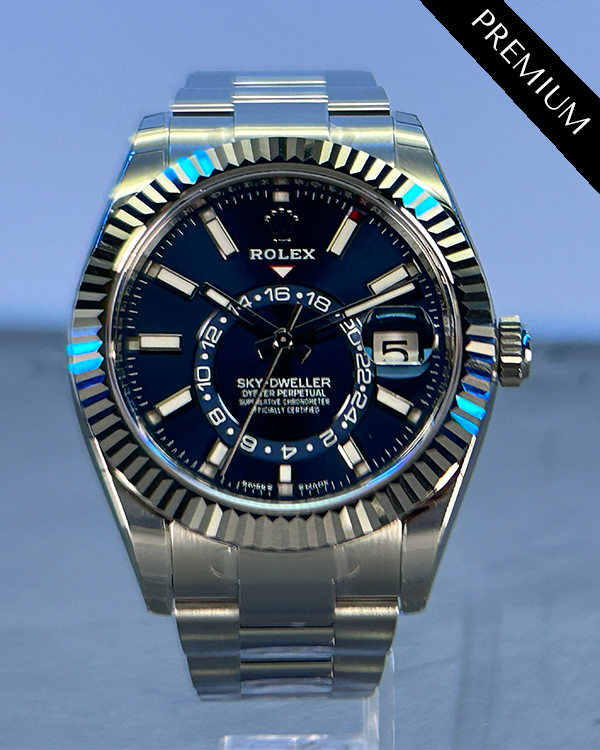 2024 Rolex Sky-Dweller 42MM Blue Dial Oyster Bracelet (336934)