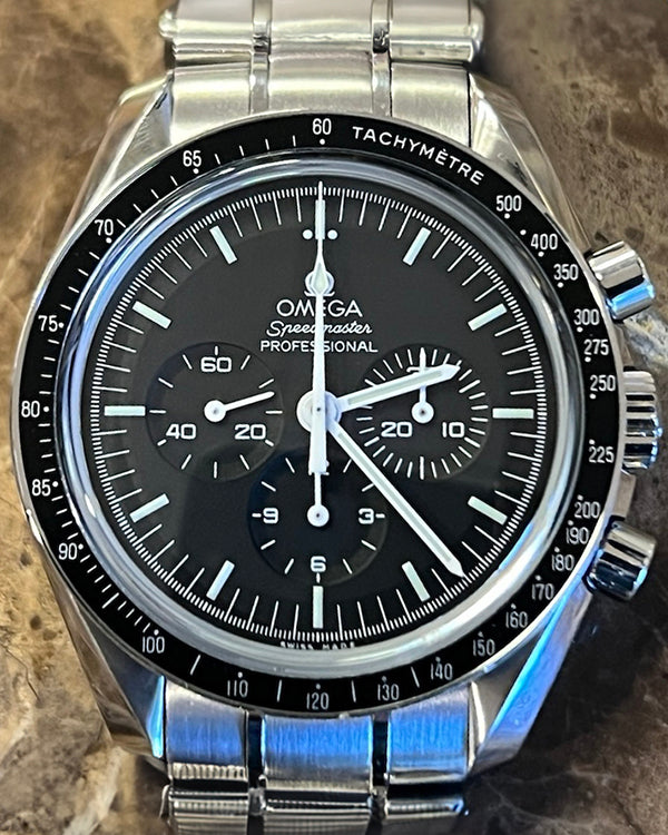 Omega Speedmaster Professional Moonwatch 42MM Black Dial Steel Bracelet  (311.30.42.30.01.006)