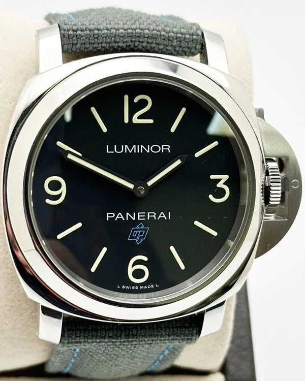 Panerai Luminor Base Logo 44MM Black Dial Textile Strap (PAM00774)