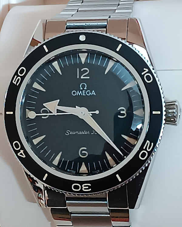 2021 Omega Seamaster 300M 41MM Black Dial Steel Bracelet (233.30.41.21.01.001)