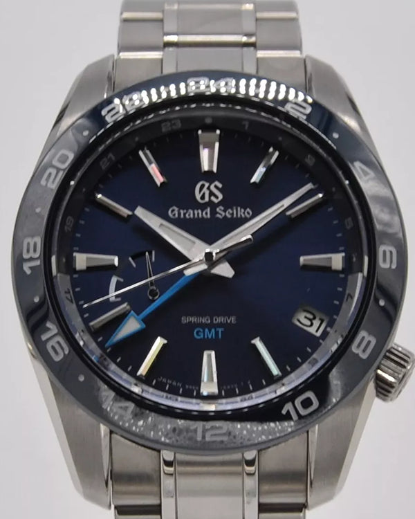 Grand Seiko Sport Collection 40.5MM Blue Dial Steel Bracelet (SBGE255)