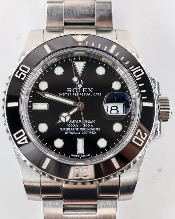 Rolex Submariner Date 40MM Black Dial Oyster Bracelet (116610LN)