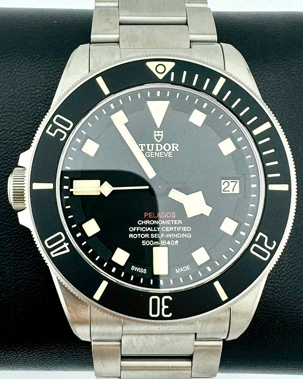 2024 Tudor Pelagos LHD "Lefty" 42MM Black Dial Titanium Bracelet (25610TNL)