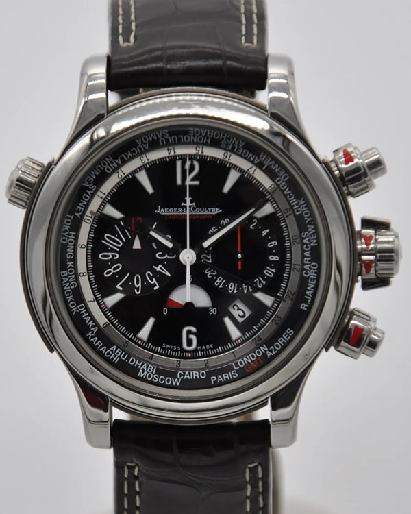 Jaeger-LeCoultre Master Compressor Extreme World Chronograph 46MM Black Dial Rubber Strap (150.8.22 Q1768470)