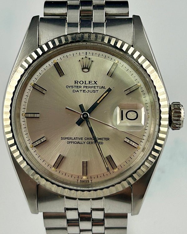 Rolex Datejust 36MM Silver Dial Jubilee Bracelet (1601)